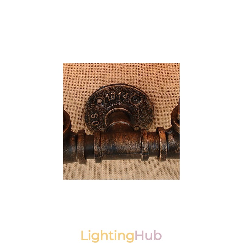 Nostalgia Simple Water Pipe Decorative Small Wall Lamp Wall Light