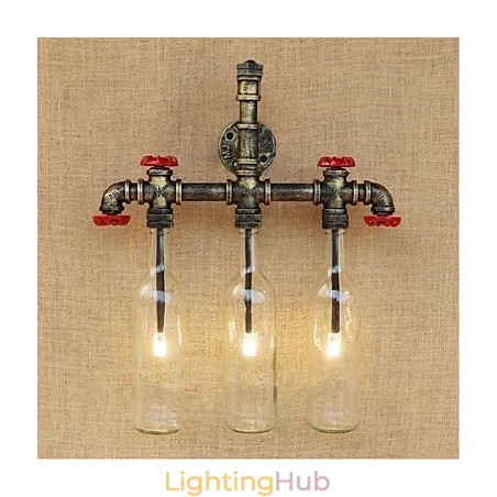 Retro Industrial Wind Switch Water Bottle Wall Lamp Wall Light Retro Industrial Wind Switch Water Bottle Wall Lamp Wall Light