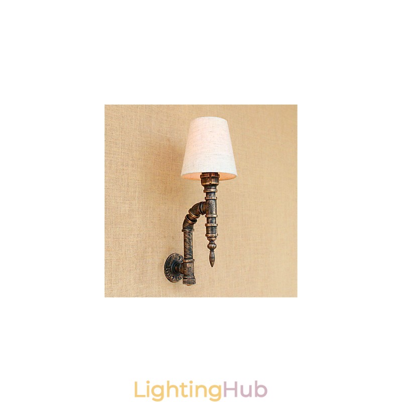 Rustic Lodge Country Antique Brass Feature for Ambient Light Wall Sconces Wall Light