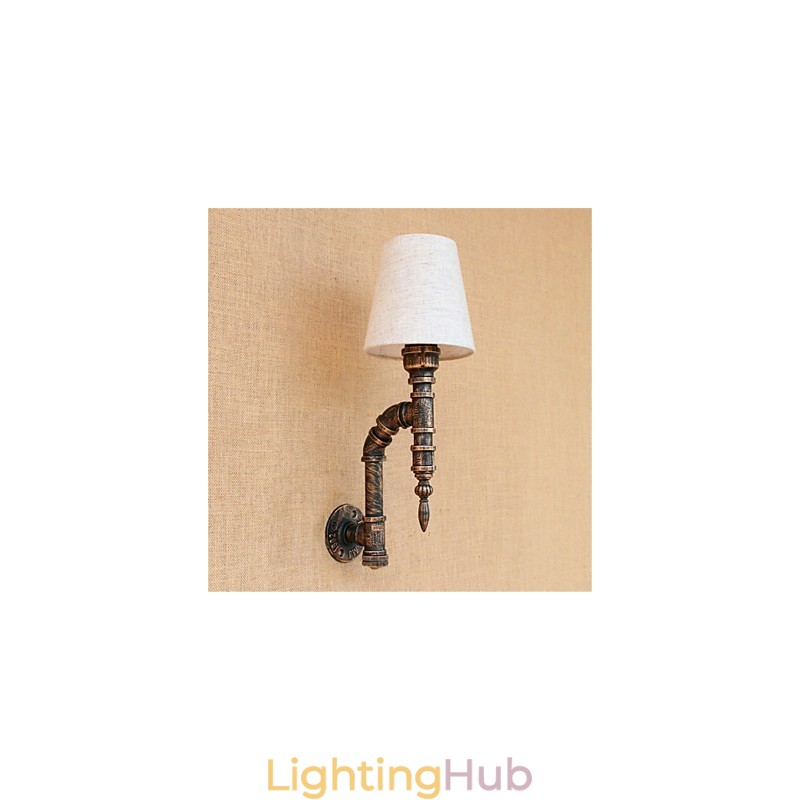 Rustic Lodge Country Antique Brass Feature for Ambient Light Wall Sconces Wall Light