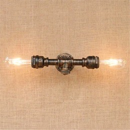 Rustic Lodge Painting Feature for Ambient Light Wall Sconces Wall Light
