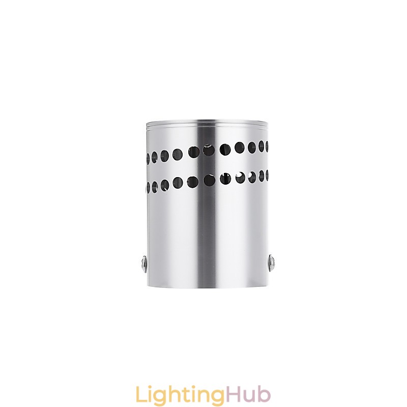 Modern Contemporary Electroplated Feature for Ambient LightFlush Mount wallV