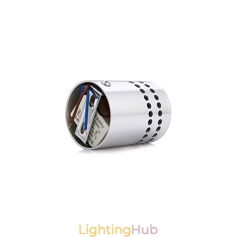Modern Contemporary Electroplated Feature for Ambient LightFlush Mount wallV