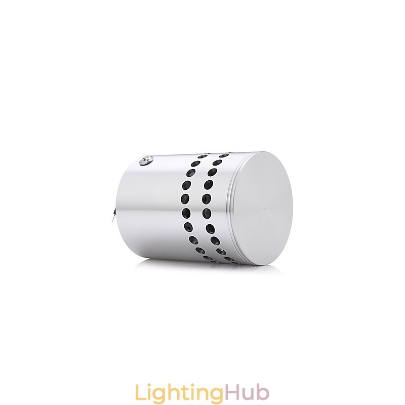 Modern Contemporary Electroplated Feature for Ambient LightFlush Mount wallV