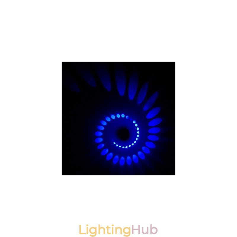 Modern Contemporary Electroplated Feature for Ambient LightFlush Mount wallV