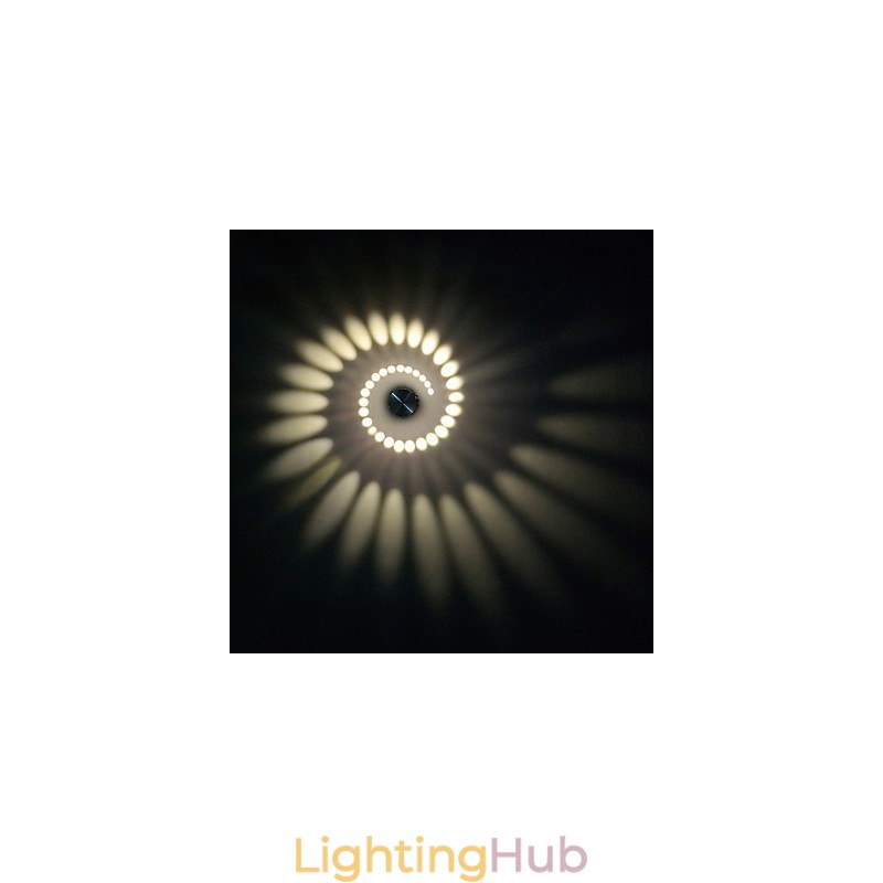 Modern Contemporary Electroplated Feature for Ambient LightFlush Mount wallV