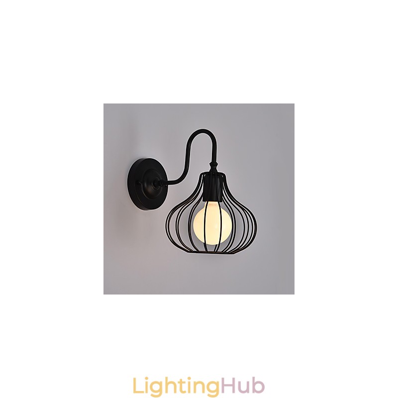 MaxTraditional Classic Rustic Lodge Painting Feature for Mini Style Ambient Light Wall Sconces Wall Light