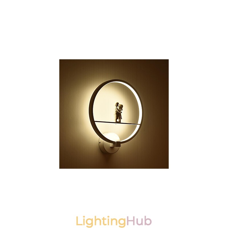 Integrated Modern Contemporary for Mini Style Ambient Light Wall Sconces Wall Light