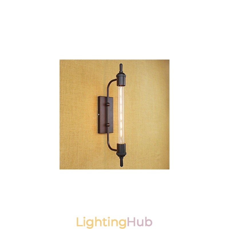 Country Retro Painting Feature for Mini Style Ambient Light Wall Sconces Wall Light