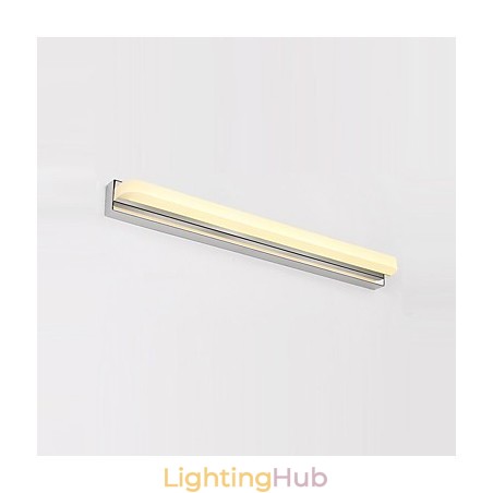 Integrated Modern Contemporary Chrome Feature for Ambient Light Bathroom Lighting Wall Light Integrated Modern Contemporary Chrome Feature for Ambient Light Bathroom Lighting Wall Light