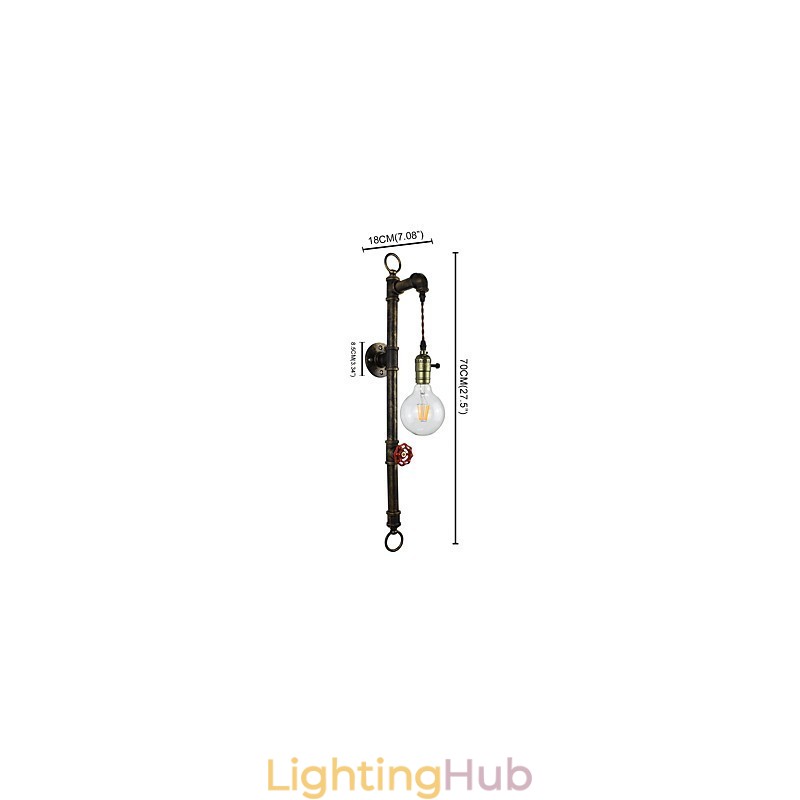 Wall Light Wall Sconces Wall Iron Wall Lamp Dumb Black Lightsaber Lamp On Wall