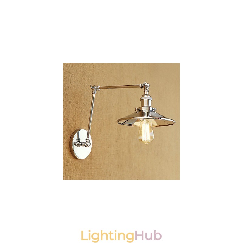 Rustic Lodge Country Retro Electroplated Feature for Mini Style Swing Arm Ambient Light