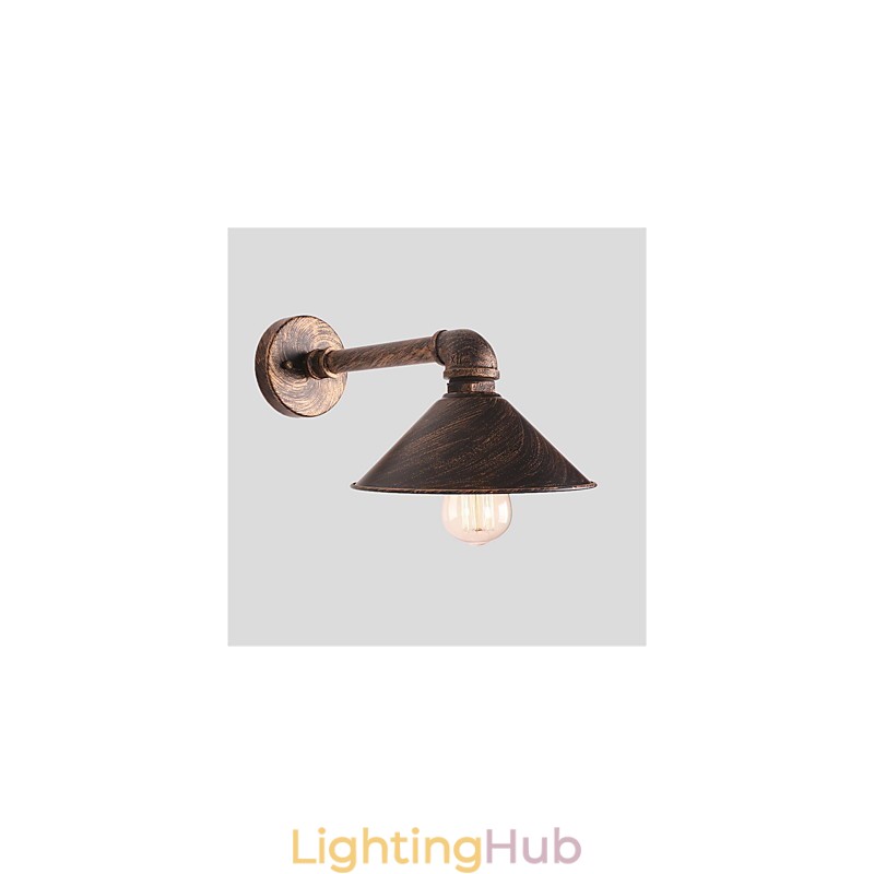 Water Pipe Wall Lights Retro Industrial Style Creative Country Metal Restaurant Cafe Bars Bar Table Wall Sconces