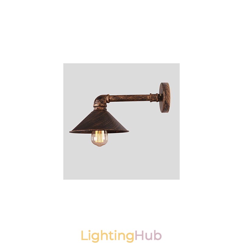 Water Pipe Wall Lights Retro Industrial Style Creative Country Metal Restaurant Cafe Bars Bar Table Wall Sconces