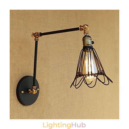 Rustic Lodge Country Retro Painting Feature for Mini Style Swing Arm Ambient Light Swing Rustic Lodge Country Retro Painting Feature for Mini Style Swing Arm Ambient Light Swing