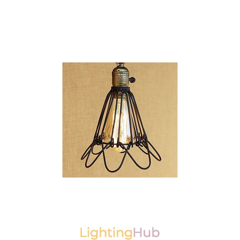 Rustic Lodge Country Retro Painting Feature for Mini Style Swing Arm Ambient Light Swing