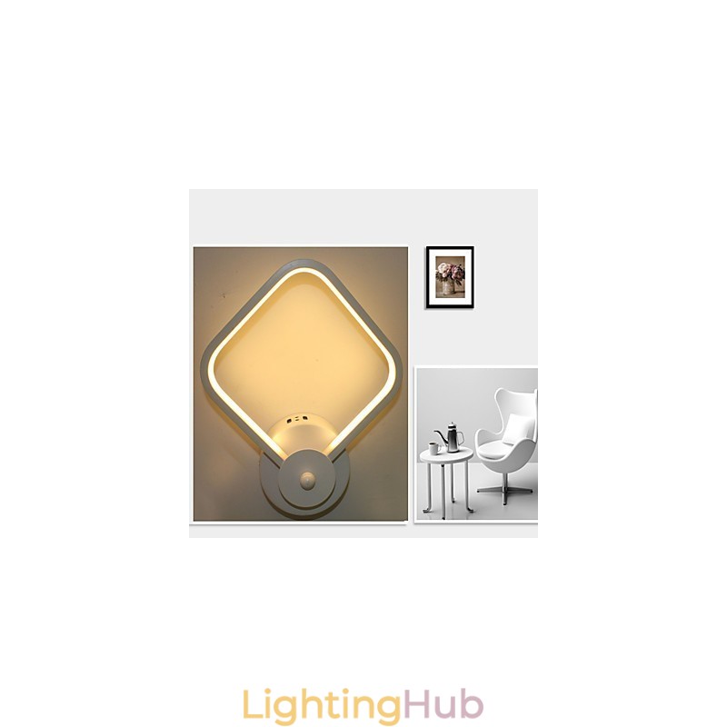 Simple Modern Bedroom Bedside Lamp Wall Lamp Creative Personality Stairways Aluminum Lamp