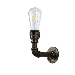 Rustic Lodge Traditional Classic Antique Brass Feature for Ambient Light Wall Lights Wall Light