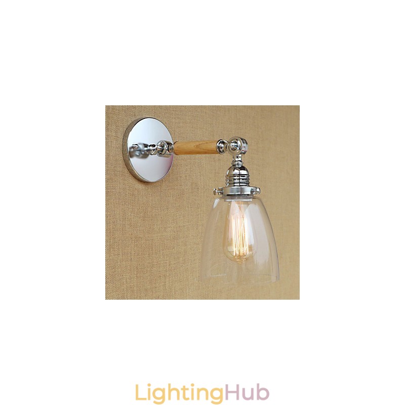 Modern Contemporary Country Retro Electroplated Feature for Swing Arm Ambient Light