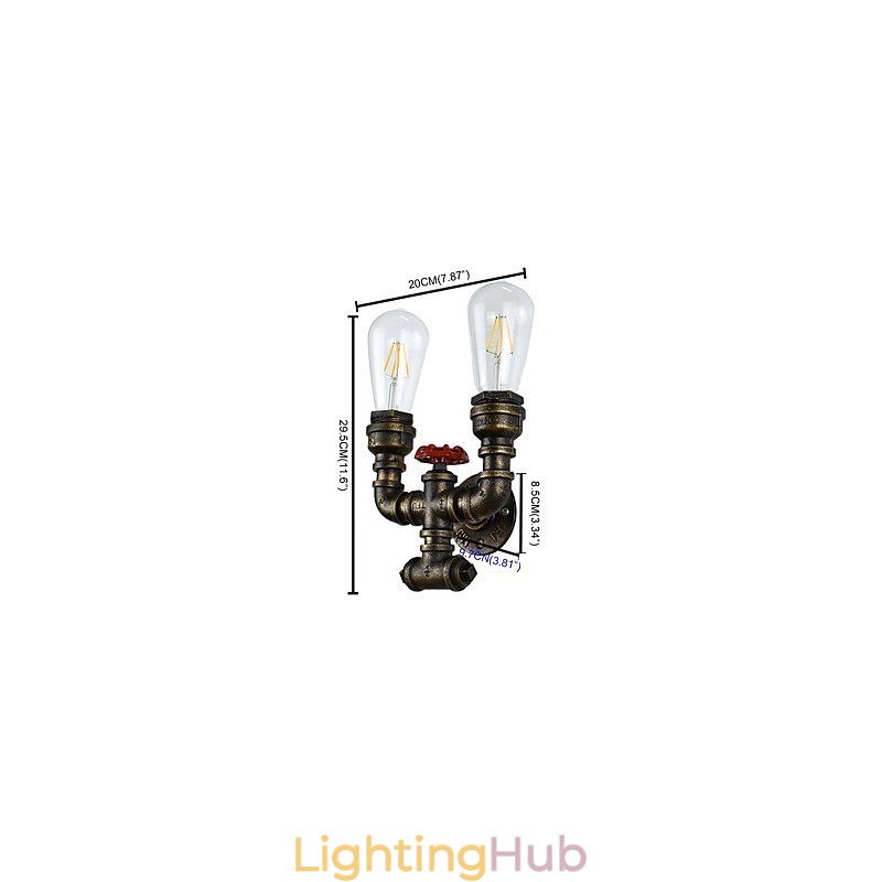 Rustic Lodge Traditional Classic Antique Brass Feature for Ambient Light Wall Lights Wall Light