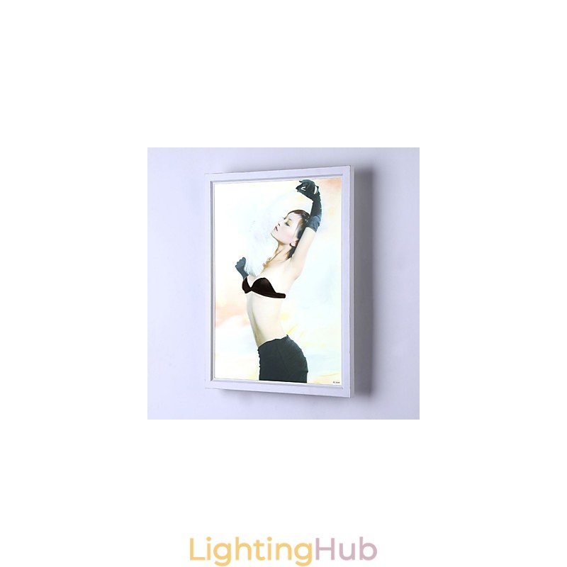 Integrated Modern Contemporary Modern Comtemporary Painting Feature for Ambient Light Wall Sconces