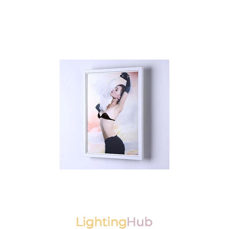Integrated Modern Contemporary Modern Comtemporary Painting Feature for Ambient Light Wall Sconces