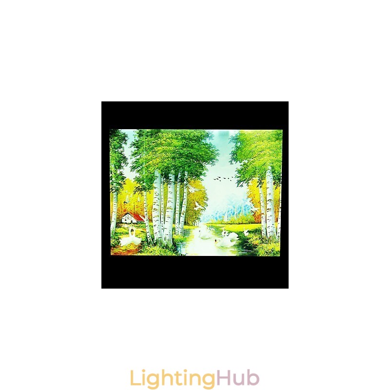 Integrated Modern Contemporary Modern Comtemporary Painting Feature for Ambient Light Wall Sconces