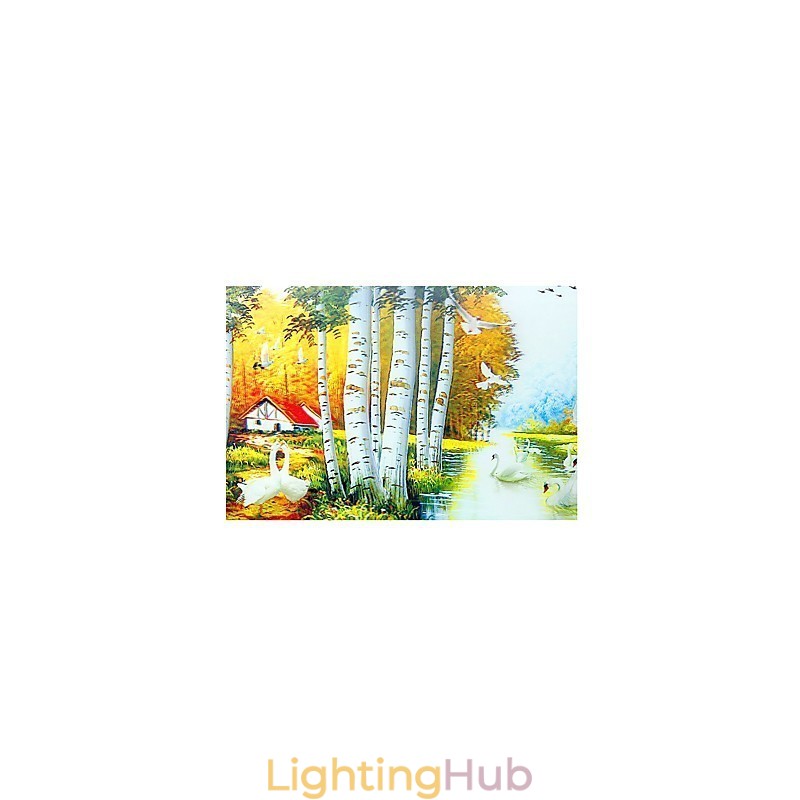Integrated Modern Contemporary Modern Comtemporary Painting Feature for Ambient Light Wall Sconces