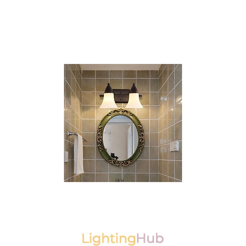 Rustic Lodge Black Oxide Finish Feature for Eye Protection Ambient Light Wall Sconces Wall Light