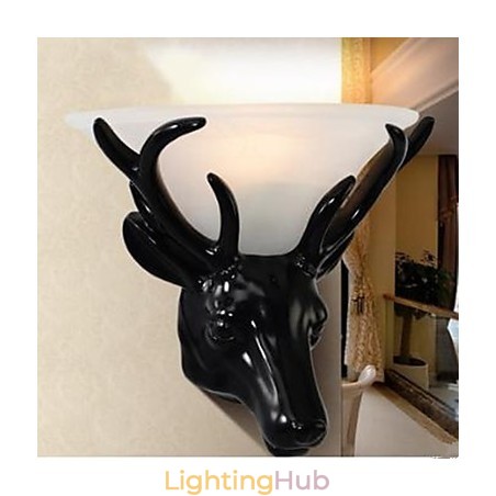 Contemporary And Contracted Deer Head Wall Lamp Fashion Creative Living Room Bedroom Wall Lamp Contemporary And Contracted Deer Head Wall Lamp Fashion Creative Living Room Bedroom Wall Lamp
