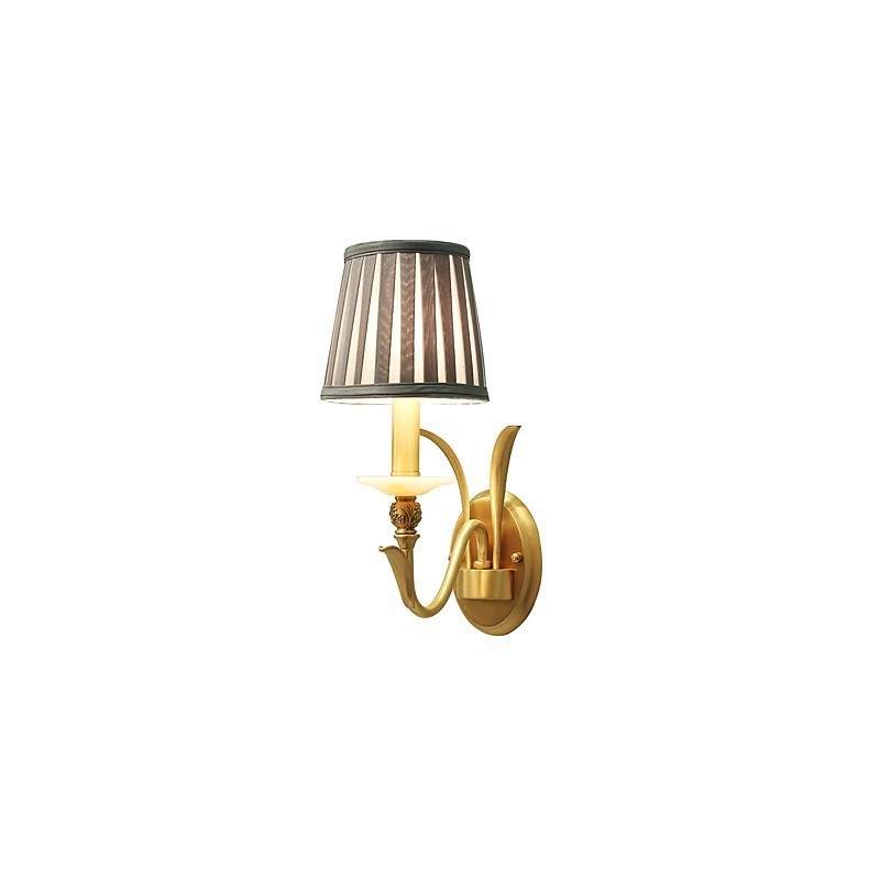 Simple Country Traditional Classic Brass Feature for Mini Style Uplight Wall Sconces Wall Light