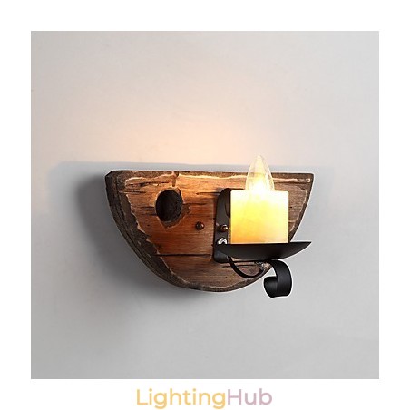 Rustic Lodge Painting Feature for Mini Style Uplight Wall Sconces Wall Light Rustic Lodge Painting Feature for Mini Style Uplight Wall Sconces Wall Light