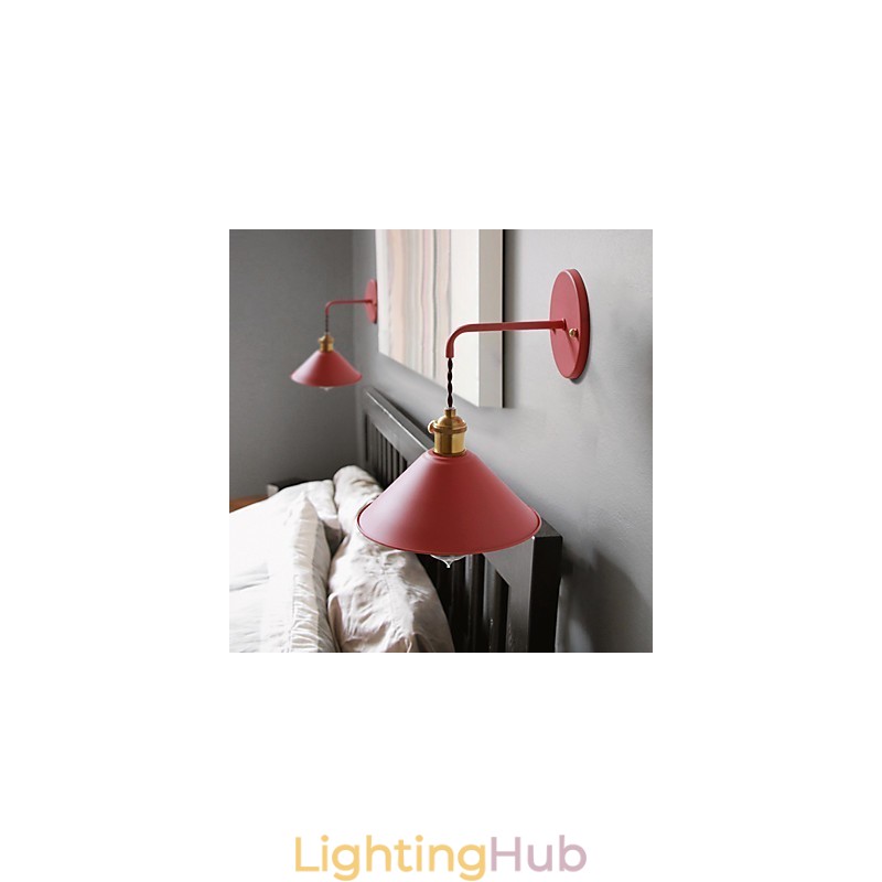 Mini sized Simple Industrial Head Light Bulbs Wall Lamp Vintage Retro Village Metal Wall Sconce Light Fixture Aisle Wall Lamp
