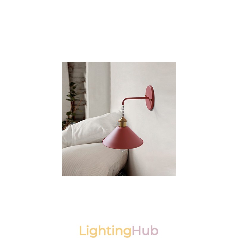 Mini sized Simple Industrial Head Light Bulbs Wall Lamp Vintage Retro Village Metal Wall Sconce Light Fixture Aisle Wall Lamp