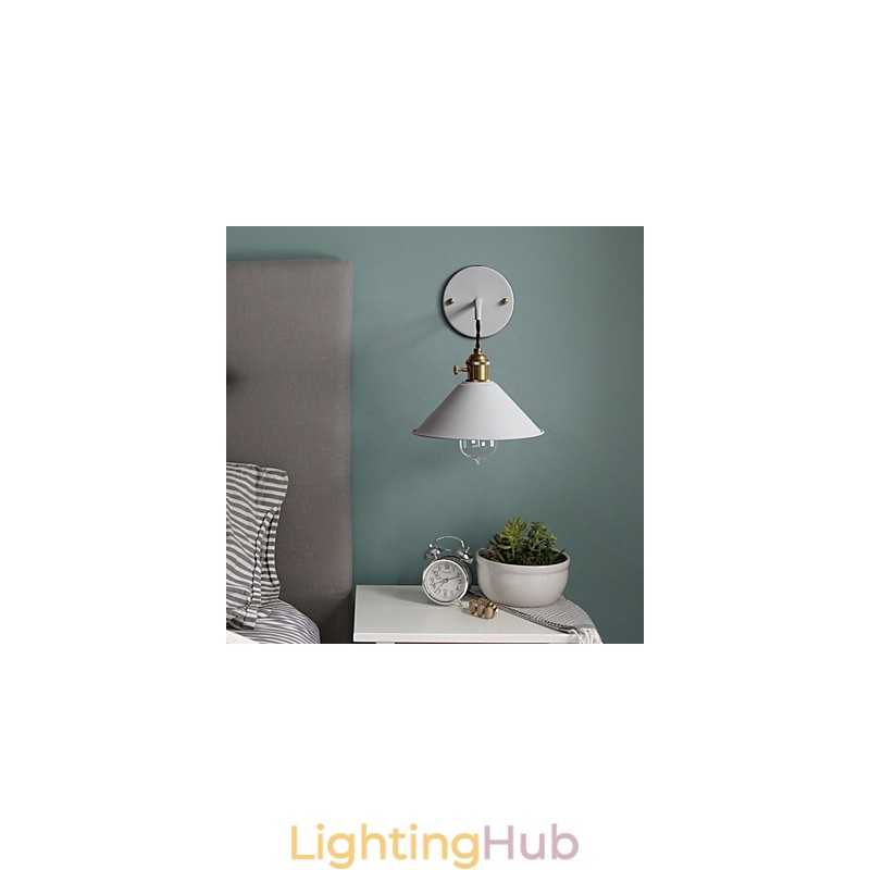 Mini sized Simple Industrial Head Light Bulbs Wall Lamp Vintage Retro Village Metal Wall Sconce Light Fixture Aisle Wall Lamp