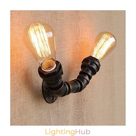 Nostalgia Simple Water Pipe Decorative Small Wall Lamp Wall Light Nostalgia Simple Water Pipe Decorative Small Wall Lamp Wall Light