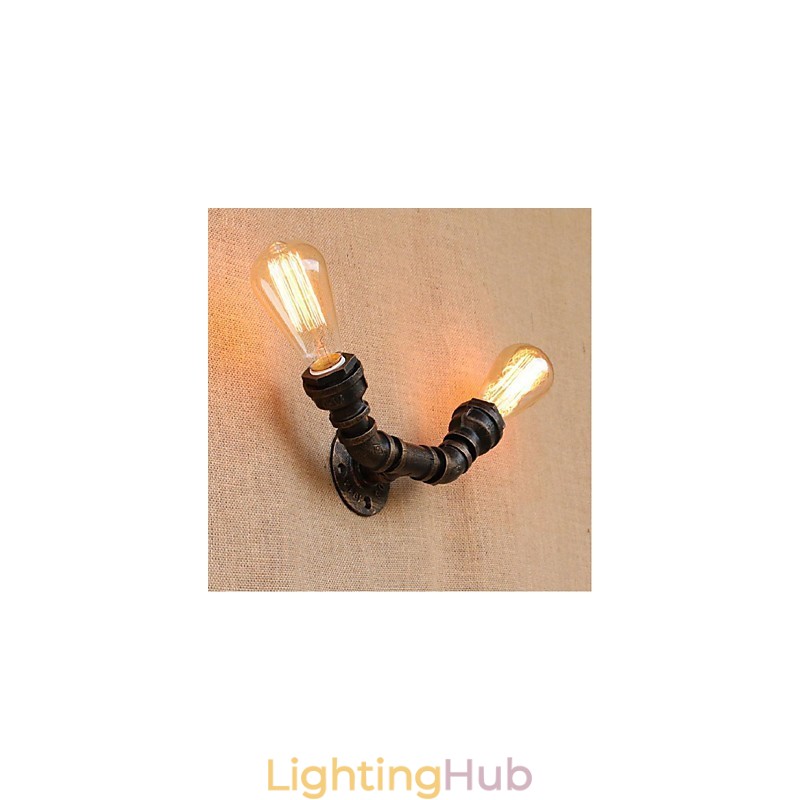 Nostalgia Simple Water Pipe Decorative Small Wall Lamp Wall Light