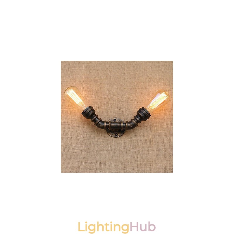 Nostalgia Simple Water Pipe Decorative Small Wall Lamp Wall Light