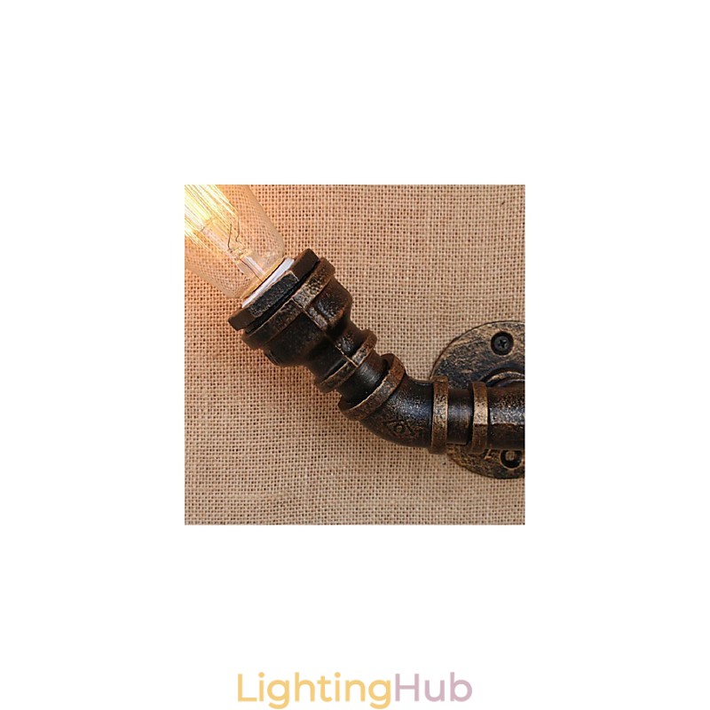 Nostalgia Simple Water Pipe Decorative Small Wall Lamp Wall Light