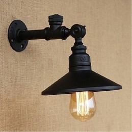 Rustic Lodge Painting Feature for Ambient Light Wall Sconces Wall Light
