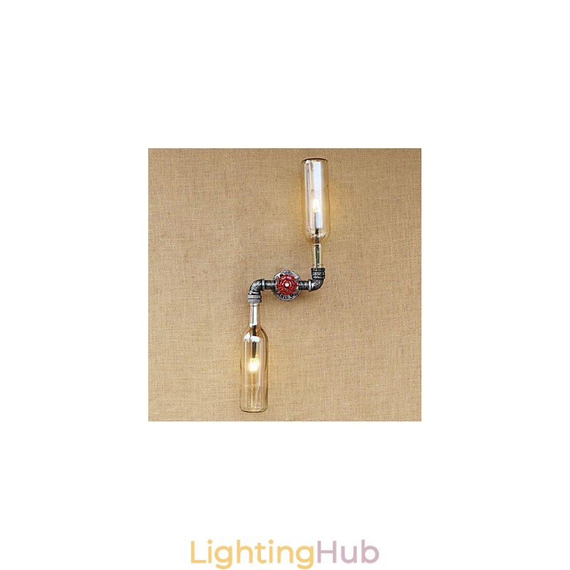 Rustic Lodge Brass Feature for Ambient Light Wall Sconces Wall Light Amber