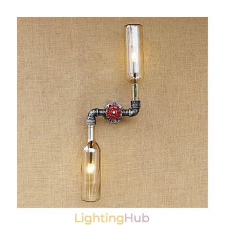 Rustic Lodge Brass Feature for Ambient Light Wall Sconces Wall Light Amber Rustic Lodge Brass Feature for Ambient Light Wall Sconces Wall Light Amber