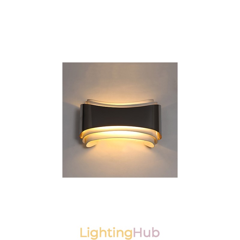 Integrated Modern Contemporary Chrome Feature for Ambient Light Wall Sconces Wall Light