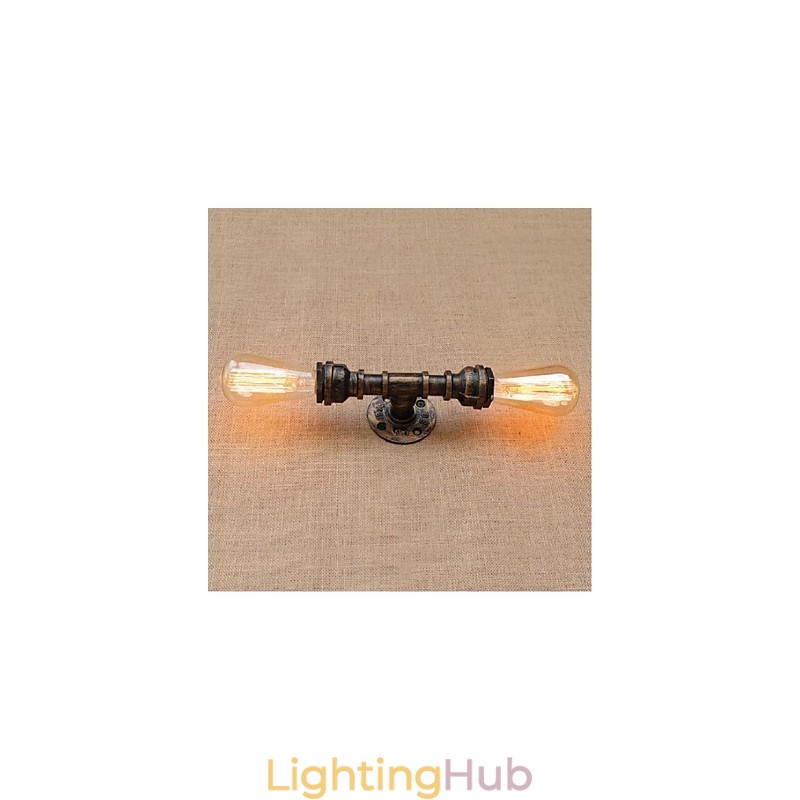 Nostalgia Simple Water Pipe Decorative Small Wall Lamp Wall Light