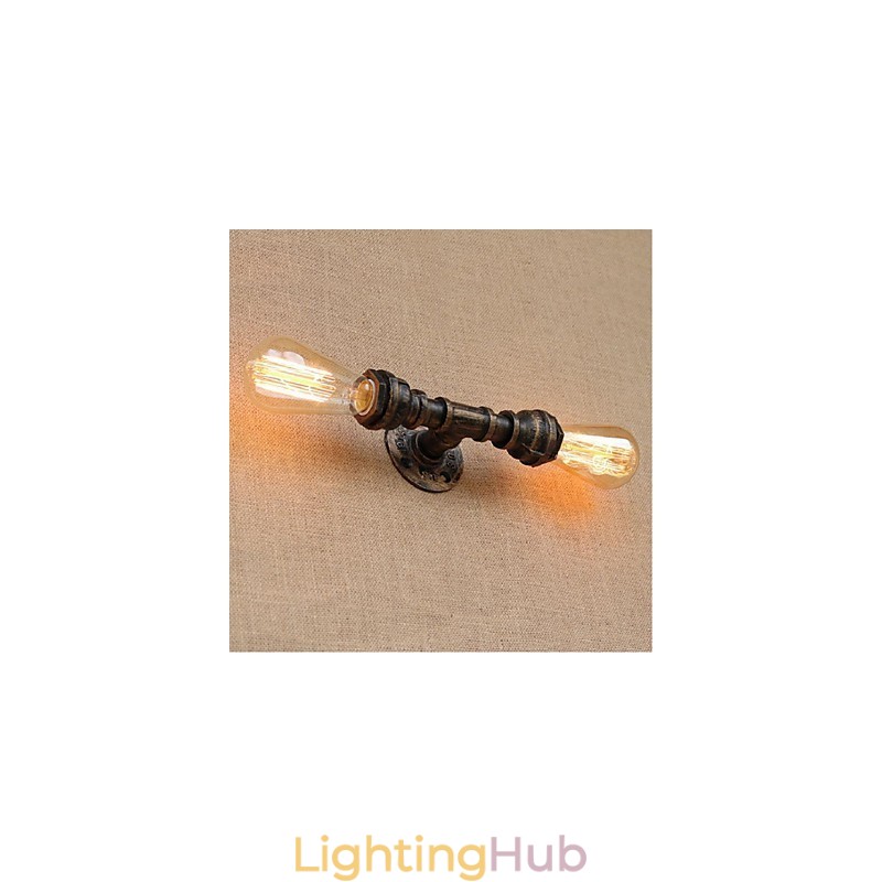 Nostalgia Simple Water Pipe Decorative Small Wall Lamp Wall Light