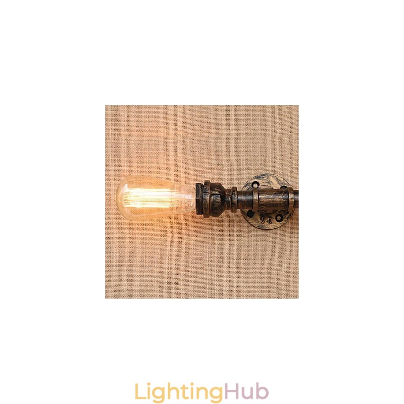 Nostalgia Simple Water Pipe Decorative Small Wall Lamp Wall Light