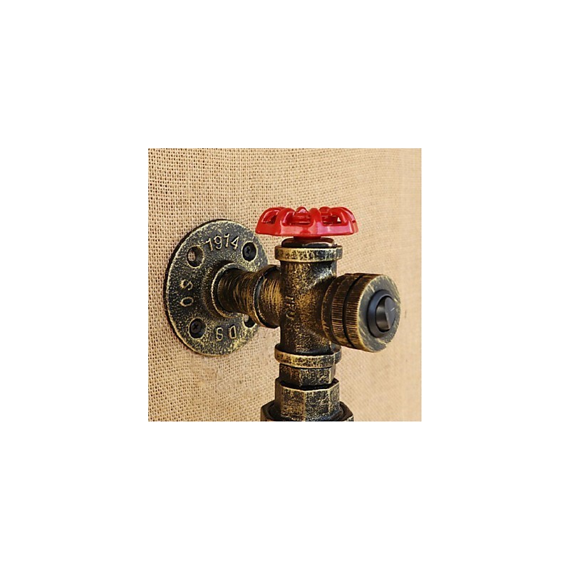 Wall Switch With Water Pipe Bottle Wall Light