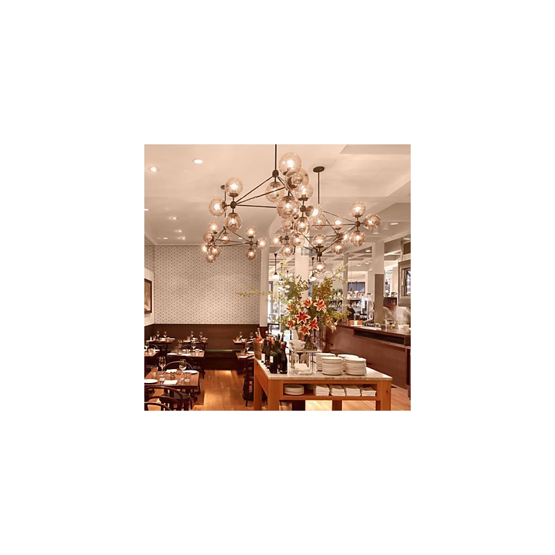 Chandelier Retro Living Roo Outdoors Garage Metal