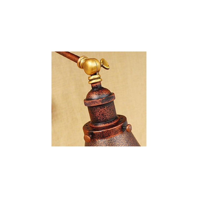 Long arm Half rust Retro Creative Nostalgic Retractable Folding Wall Sconces Wall Light