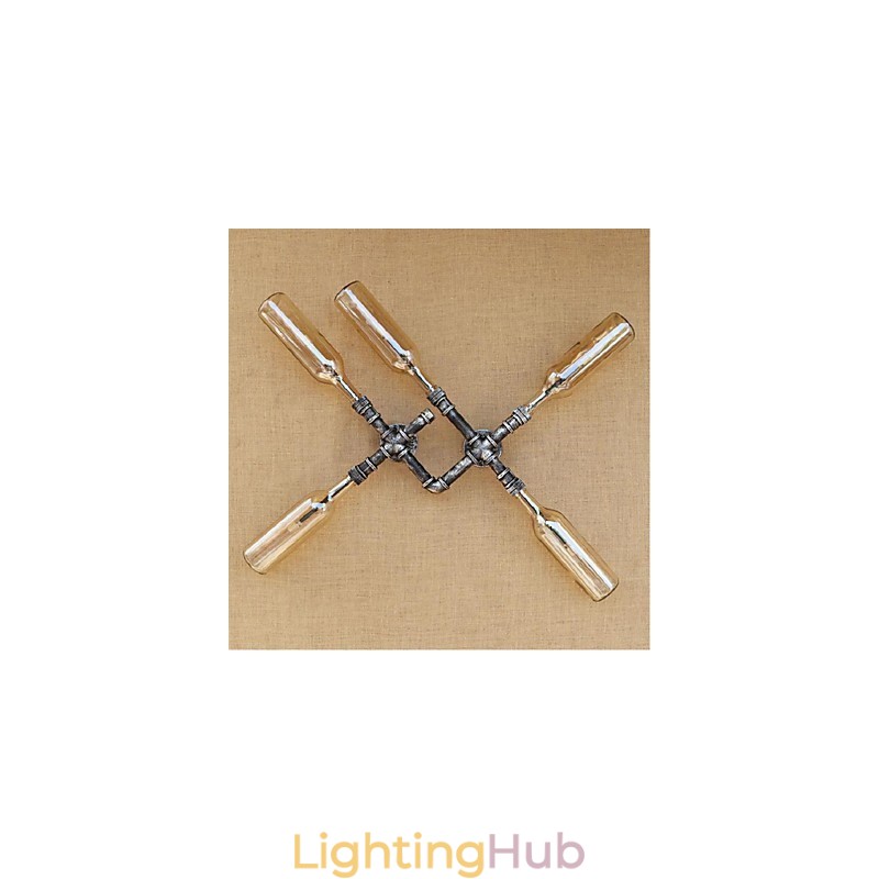 Rustic Lodge Painting Feature for Ambient Light Wall Sconces Wall Light